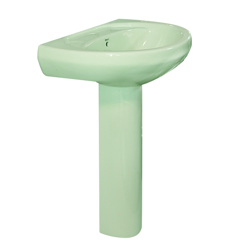 LAVABO AVEC COLONNE  VERT 54X45 CLASSIC (ORC)