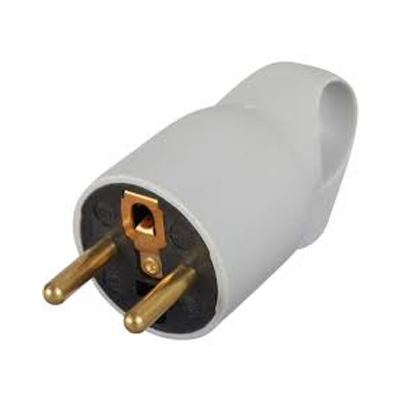 FICHE 2P+T 16A A ANNEAUX GRIS 050424