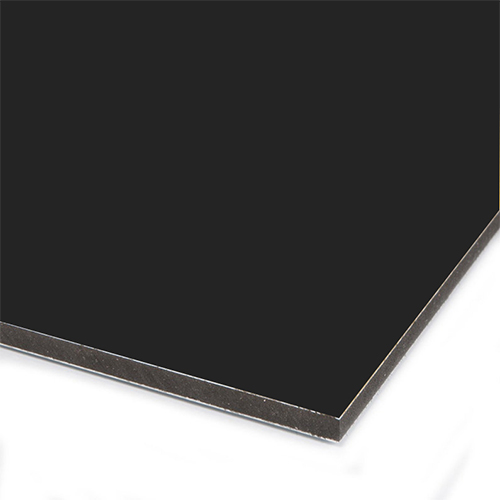 PANNEAUX COMPOSITE ALU ALUCOBOND (L)5800 x (W)1220 x (T)5.0 mm NOIR MAT RAL 9005  2080305024