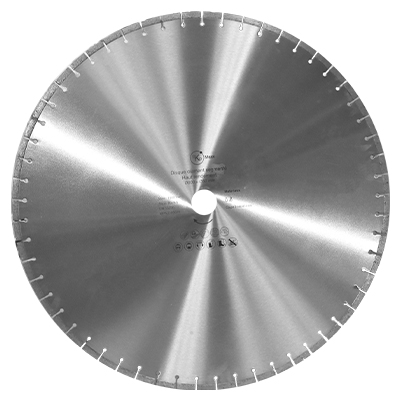 DISQUE DIAMANT SEGMENTE Ø800 x Ø50/Ø22.2 mm  materiaux   2010104103