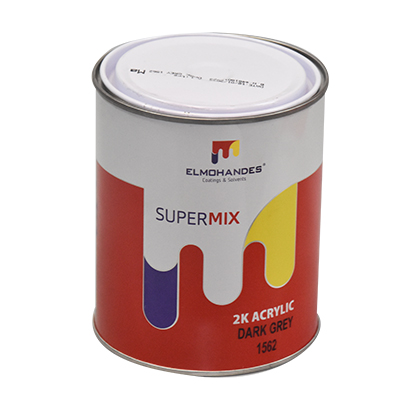 SUPERMIX 2K ACRYLIC GRIS FONCE 1562 1L (ELM) (PRIX NET) SP