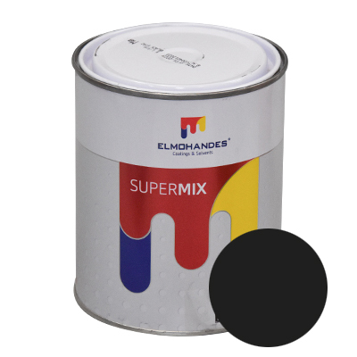SUPERMIX BASECOAT BLACK 1L  E392 (ELM) (PRIX NET)