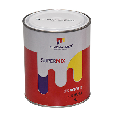 SUPERMIX 2K ACRYLIC ROUGE  MAZDA NU   1L (ELM) (PRIX NET) SP