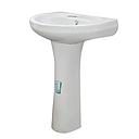 Lavabo avec colonne repose 22 x 16 (DNV)