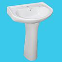 LAVABO AVEC COLONNE 41x40 CONCEALED  (DNV)
