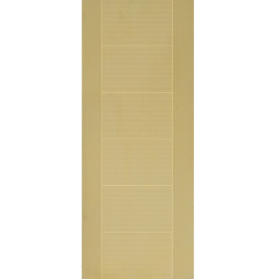 PORTE MDF  2010x838x40MM ASIAN FASHION FLUSH WITH GROOVES WITHOUT EDGE BAND WHITE PRIMER 37KG -30%