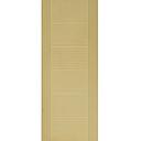 PORTE MDF  2010x838x40MM ASIAN FASHION FLUSH WITH GROOVES WITHOUT EDGE BAND WHITE PRIMER 37KG -30%