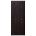 PORTE MDF AVEC MOTIF EN PVC 2010x838x40MM 3 PANEL OVAL TEXTURE SANS BANDE DCF-RED WALNUT 40KG -30%