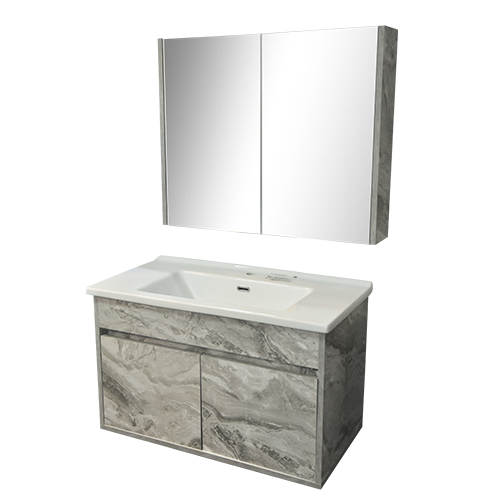 LAVABO MEUBLE+ MIROIR MOZAMBIQUE  65 CM 90-1113 (CLK)TURQUIE 3 ELMTS