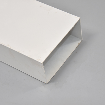 Tube aluminium 6063 100 X 50 X T 1.2 MM X L 5.8 M nature shine color 2110203065