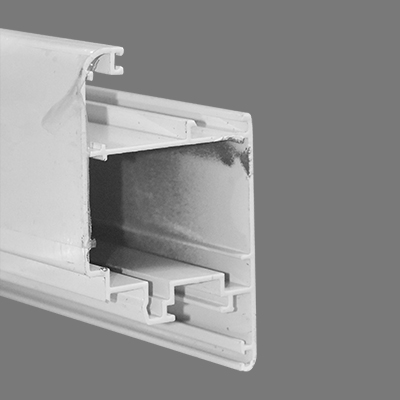 OUVRANT PORTE BATTANTE , NORME EUROPEENNE GK29-28 6 M LONG, WHITE COLOR1.087 KG/M 2070502052