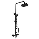 COMBINE DE DOUCHE AVEC ROBINETTERIE Thermostatique Douchette+mitigeur douche+Flexible Inox H1120mm*L350mm2110202430(-15%)