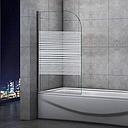 PAROI DE DOUCHE RAYURE 800x1400mm 5MM 401S11 (RITL)