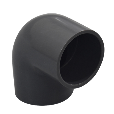 COUDE PVC Φ40x3.3mm 90°GRIS CLAIRE F/F (RITL)