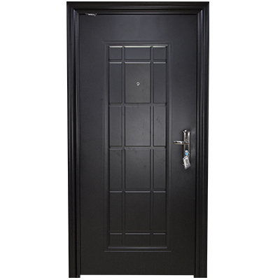 PORTE MET OUVERTURE GAUCHE INT NOIR MAT 2050x960MM 120°MAX No. 608 U986288