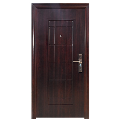 PORTE MET OUVERTURE GAUCHE EXT MARRON F  2050x960MM 120° MAX No. 608 U986290