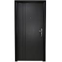PORTE MET OUVERTURE GAUCHE  EXT NOIR MAT  2050x960MM 120°MAX  No. 003 U986291