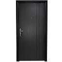 PORTE MET OUVERTURE DROITE  EXT NOIR MAT 2050x960MM 120°MAX No. 003 U986292