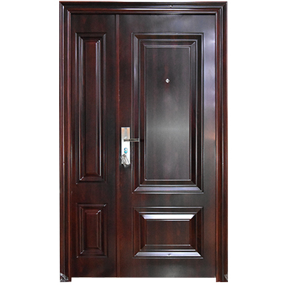 PORTE MET OUVERTURE DROITE EXT MARRON F   2050x1200MM 120°MAX No. 8750  U986296