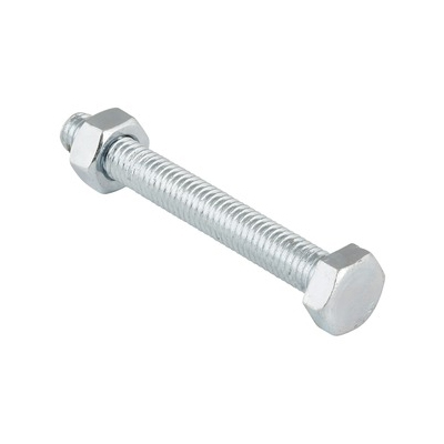 BOULON HEXAGO AVEC ECROU  DIN933+DIN934 M16x80mm  8.8 2091505337 (25PCES)