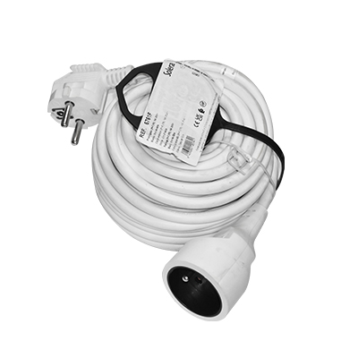 RALLONGE 2P+T (FR)  16A BL 10M 3G1,5 CE  6761F SOLERA