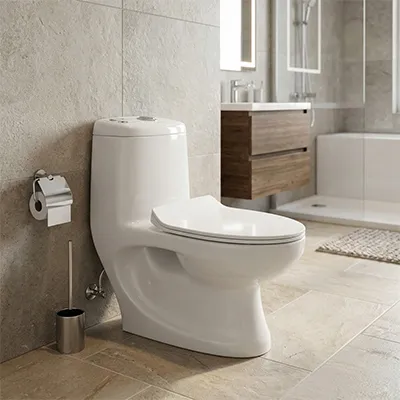 WC monobloc complet HORIZONTAL-101-P (DNV)