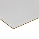 Plaque MDF 1220x2440X3mm Titanium white Smooth Finish