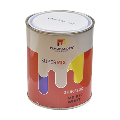 SUPERMIX 2K ACRYLIC WHITE MC1010=MC010 1L (ELM) (PRIX NET)