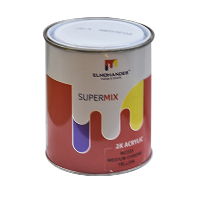 SUPERMIX 2K ACRYLIC MEDIUM CHROME YELLOW MC1223=MC223 1L (ELM) (PRIX NET)