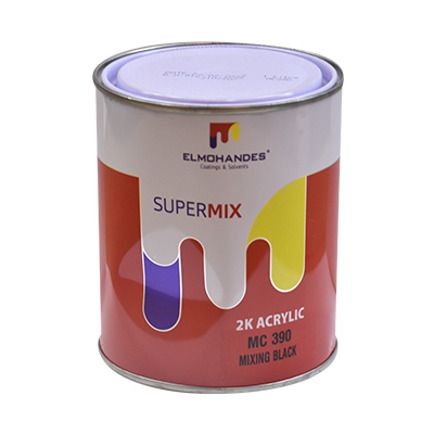 SUPERMIX 2K ACRYLIC MIXING BLACK MC1390 1L (ELM) (PRIX NET)