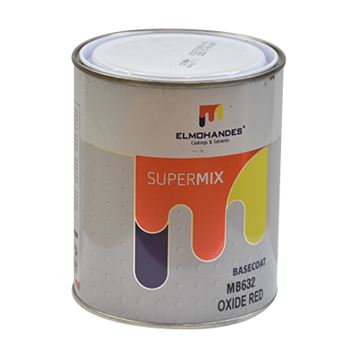 SUPERMIX BASECOAT TRANSPARENT OXIDE RED MB1632=MB632 1L (ELM) (PRIX NET)
