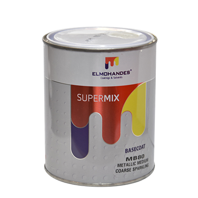 SUPERMIX BASECOAT METALLIC MEDIUM  COARSE  SPARKLING  MB1180= MB80 1L (ELM) (PRIX NET)