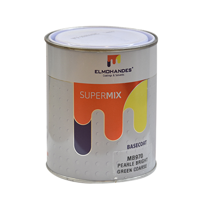 SUPERMIX BASECOAT BRIGHT  GREEN COARSE MB1970=MB970 1L (ELM) (PRIX NET)