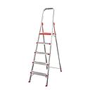 ESCABEAU EN ALUMINIUM AVEC MARCHE 120MM 5MARCHE 1.12M 4KG 10071 (MXLD JRMX)