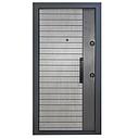 PORTE MET OUVERTURE GAUCHE INT GRI MESE-ANTRASIT GRI 960X2050MM BRG-1716(TRK)