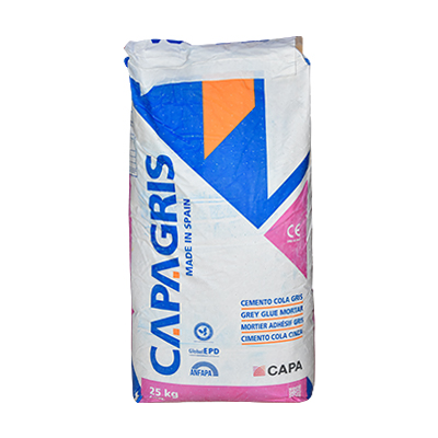 CIMENT COLLE ESPAGNE CAPA GRIS 25KG (CP ESP) PRIX NET