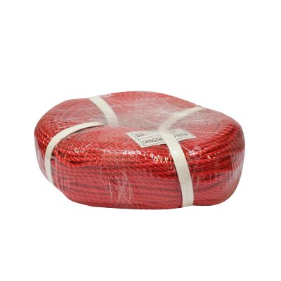 CORDE NYLON 4MM ROUGE  100 YARD RLX 91,45M (UE)