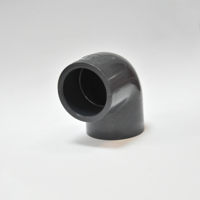 COUDE PVC 90° Ø40x4 mm  F/F  PN16 GRIS FONCE  2110207108