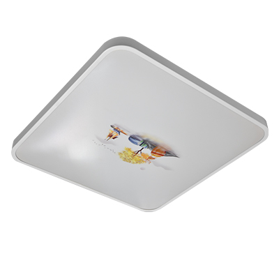 PLAFONNIER LED carre (18-40W)x2 50x8x50cm 3couleurs D3065