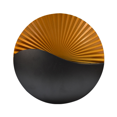 APPLIQUE  LED NOIR GOLD  LX849/6W+1W 0407APF WARM IP65
