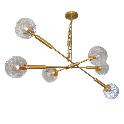 LUSTRE  SUSPENDUE  E14 220-240V 50-60HZ 6MAX25W  90x70x110cm SG15-6