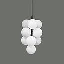 LAMPE SUSPENDUE 220-240V 50-60Hz 10MX3W (G9LED_10)  61X51X14  SG8885-B