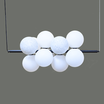 LAMPE SUSPENDUE 220-240V 50-60Hz 12MA X3W (G9LED_12) 61x51x14cm SG8885