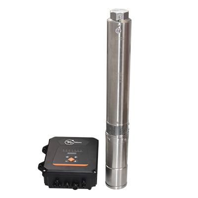 POMPE A EAU SOLAIRE  4PS12-75-110/1100 110V 1100W  H.75M DEBIT.N 12m3/h  D.2"-50mm IP68 2110304058