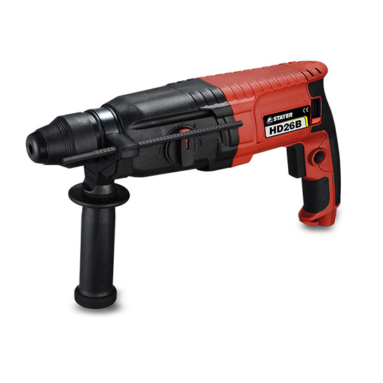 PERCEUSE A PERFORATEUR SDS -PLUS 800W 0-1200 RPM 0-5300 IPM HD 26 BK  SANS MECHE STAYER