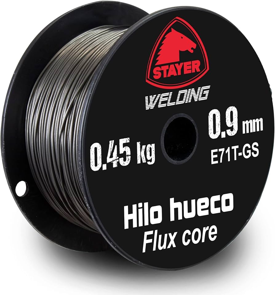 BOBINE DE NOYAU DE FLUX 0.9MM 0.45 KG  E71T-G STAYER 0002.000797