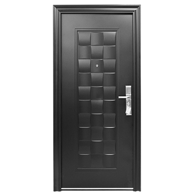 PORTE MET OUVERTURE GAUCHE EXT NOIRE MAT 2050x960 mm XD-088  U986308