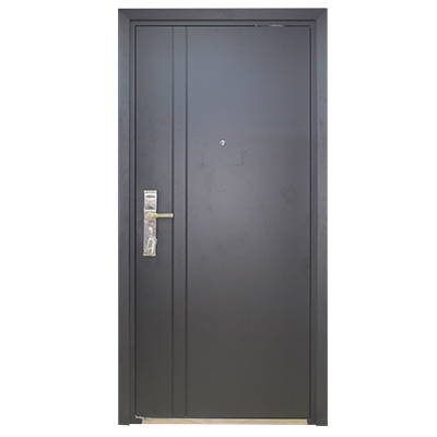 PORTE MET OUVERTURE DROITE EXT NOIRE MAT  2050x960 mm  MT010  U986312