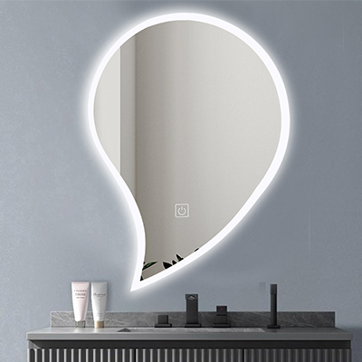 MIROIR LED l.50xH.70cm CE 5000K   1010301837