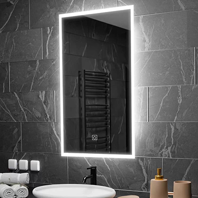 MIROIR LED l.60xH.80CM CE 5000K   1010301839